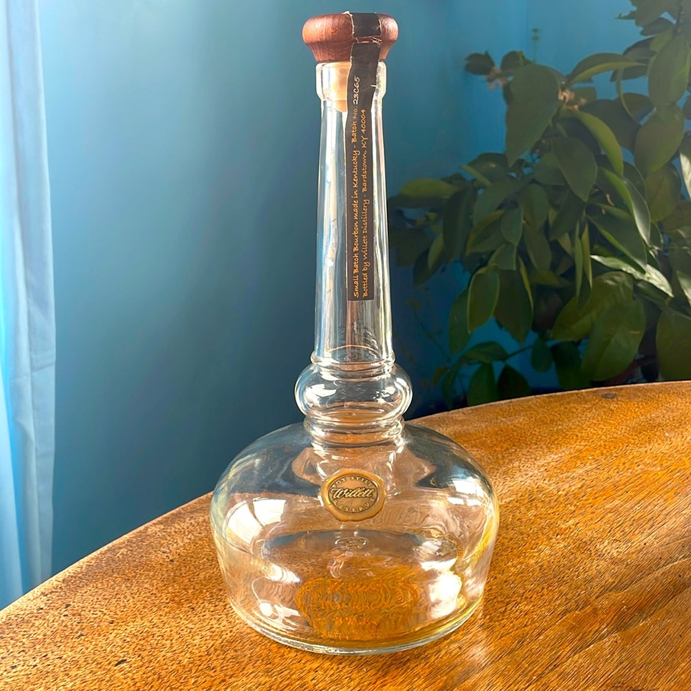 Willett BOURBON Empty Glass Bottle - 750 mL